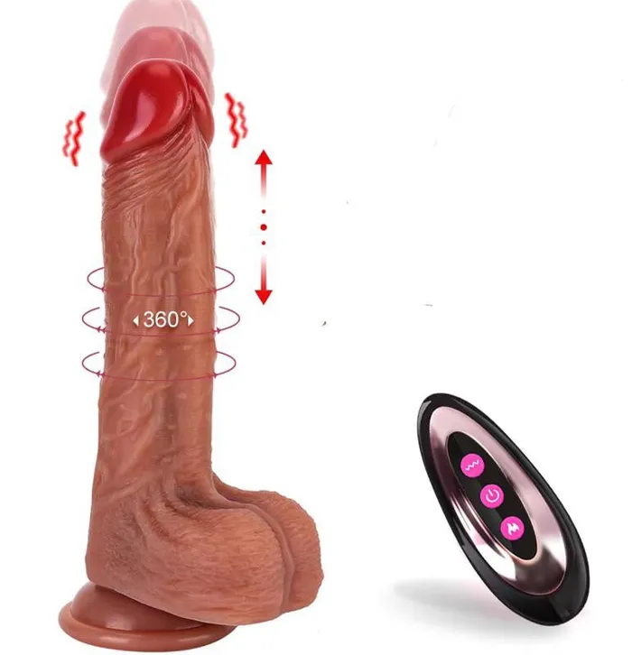 Officially Pleasured Female Sex Toys Anaconda with remote controlReal Skin Vibe