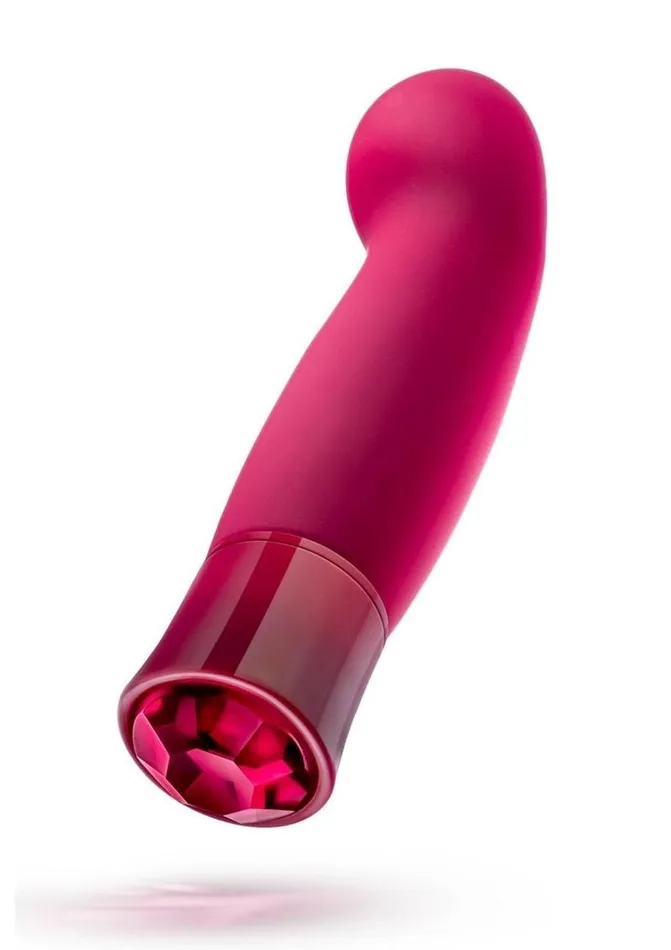 Oh My Gem Classy Rechargeable Silicone Vibrator Garnet Oh My Gem Female Sex Toys Oh My Gem Classy Rechargeable Silicone Vibrator Garnet Oh My Gem Female Sex Toys