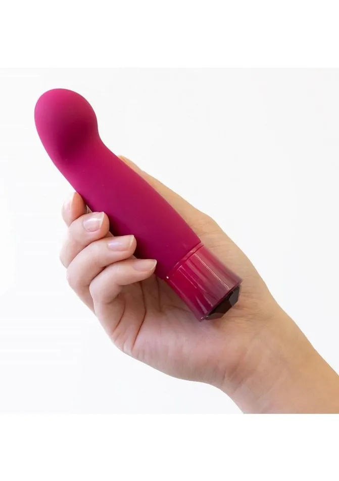Oh My Gem Classy Rechargeable Silicone Vibrator Garnet Oh My Gem Female Sex Toys