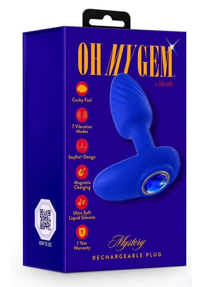 Oh My Gem Male Sex Toys Oh My Gem Mystery Rechargeable Silicone Anal Plug