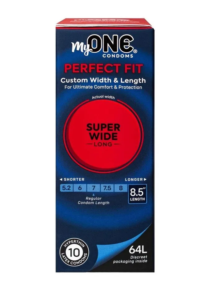 ONE Vibrators My One Super Wide and Long Condoms