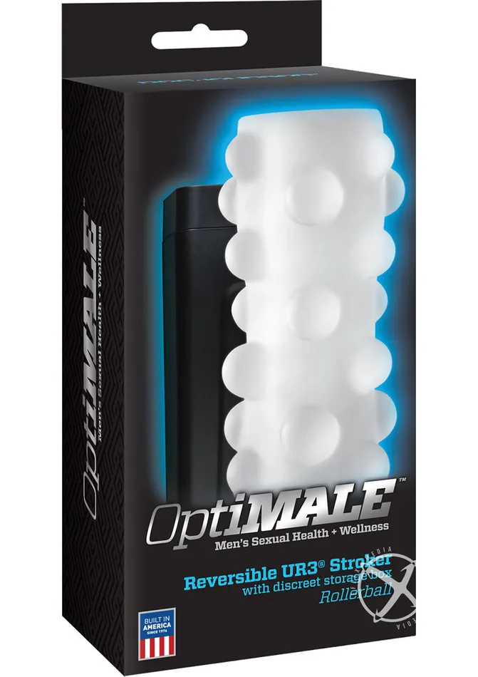 OptiMALE Male Sex Toys Optimale Rollerball Reversible Ultraskyn Masturbator OptiMALE Male Sex Toys Optimale Rollerball Reversible Ultraskyn Masturbator