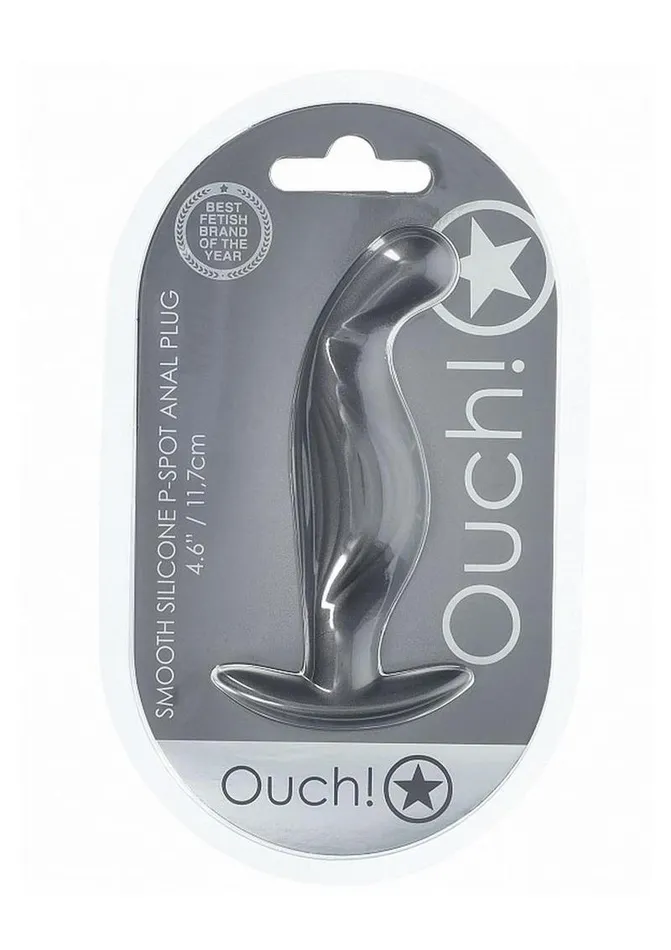 Ouch Male Sex Toys Ouch PSpot Anal Plug Silicone