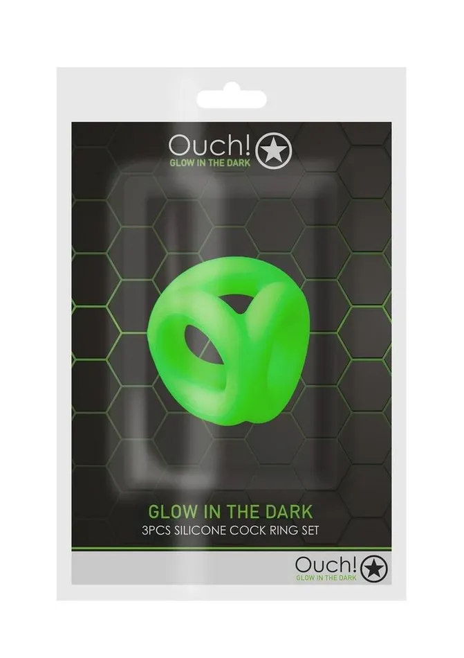 Ouch Ouch Cock Ring and Ball Strap Silicone Male Sex Toys Ouch Ouch Cock Ring and Ball Strap Silicone Male Sex Toys