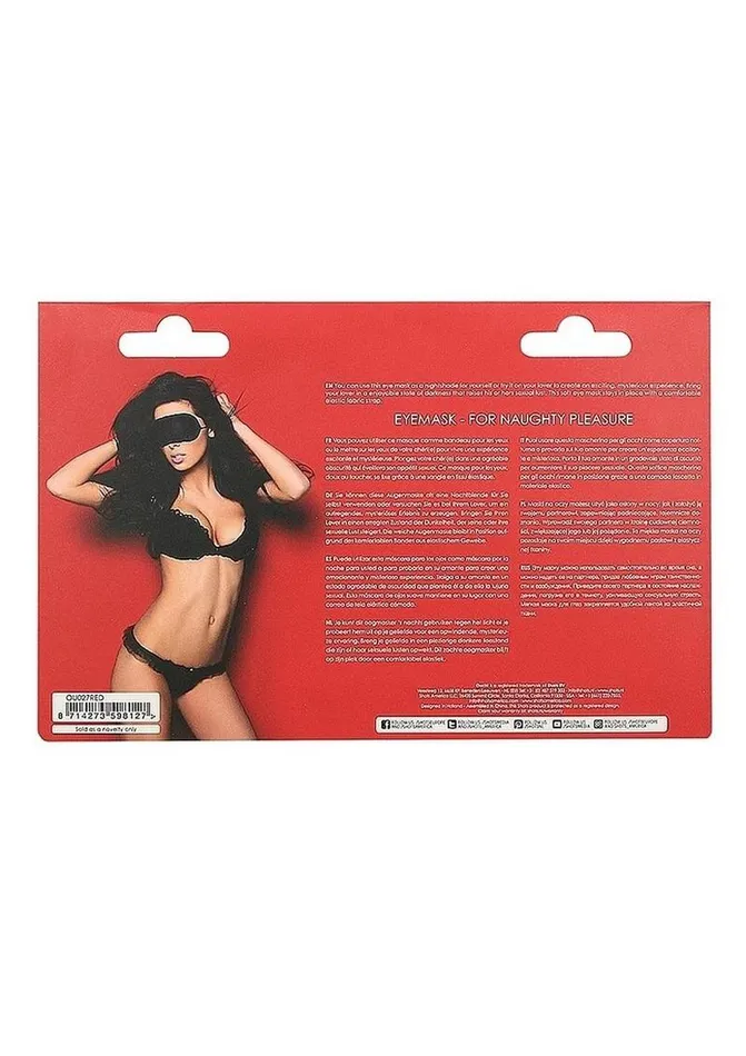 Ouch Soft Eyemask Ouch Male Sex Toys