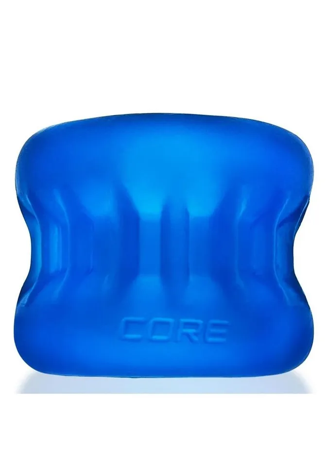 Oxballs Male Sex Toys Ultracore Core Ballstretcher with Axis Ring Blue Ice Oxballs Male Sex Toys Ultracore Core Ballstretcher with Axis Ring Blue Ice