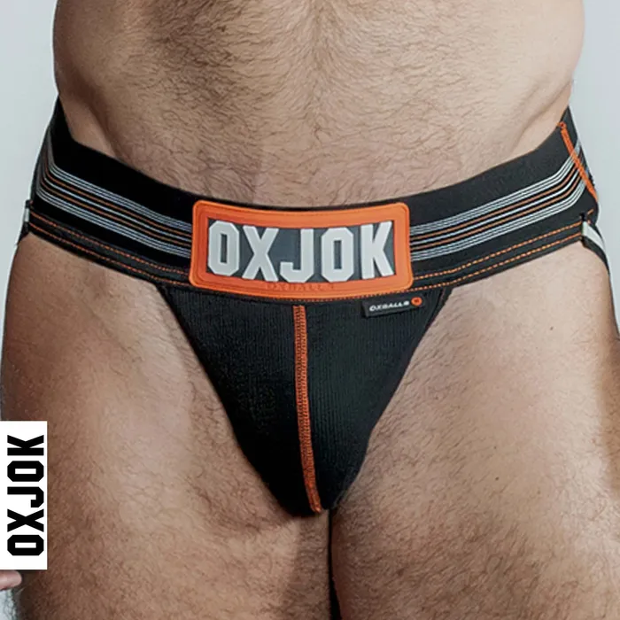Oxballs Oxballs Slingjock Jockstrap black iron Anal Oxballs Oxballs Slingjock Jockstrap black iron Anal