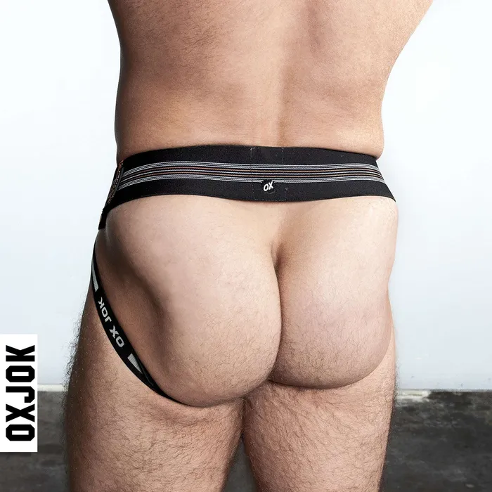 Oxballs Oxballs Slingjock Jockstrap black iron Anal Oxballs Oxballs Slingjock Jockstrap black iron Anal