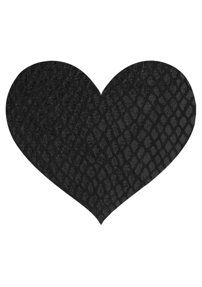 PEEKABOO Anal Peekaboo Classic Black Hearts Pasties PEEKABOO Anal Peekaboo Classic Black Hearts Pasties