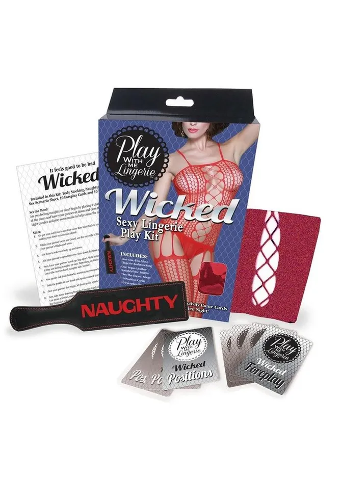 Play with Me by Little Genie Couples Play with Me Lingerie Wicked Sexy Lingerie Play Kit Play with Me by Little Genie Couples Play with Me Lingerie Wicked Sexy Lingerie Play Kit