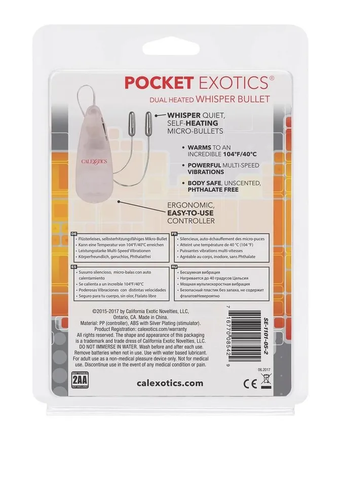 Pocket Exotics Female Sex Toys Pocket Exotics Dual Heated Whisper Bullets Pocket Exotics Female Sex Toys Pocket Exotics Dual Heated Whisper Bullets