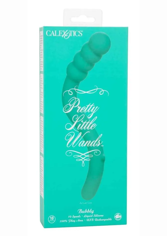 Pretty Little Wands Female Sex Toys Pretty Little Wands Bubbly Rechargeable Silicone Vibrator