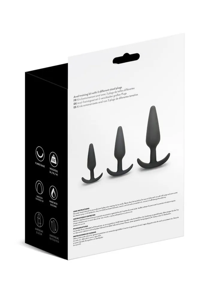 Prowler RED Prowler Red 3 Piece Anal Training Kit Anal
