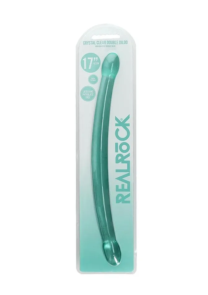 Real Rock Dildos Realrock Crystal Clear Double Dong