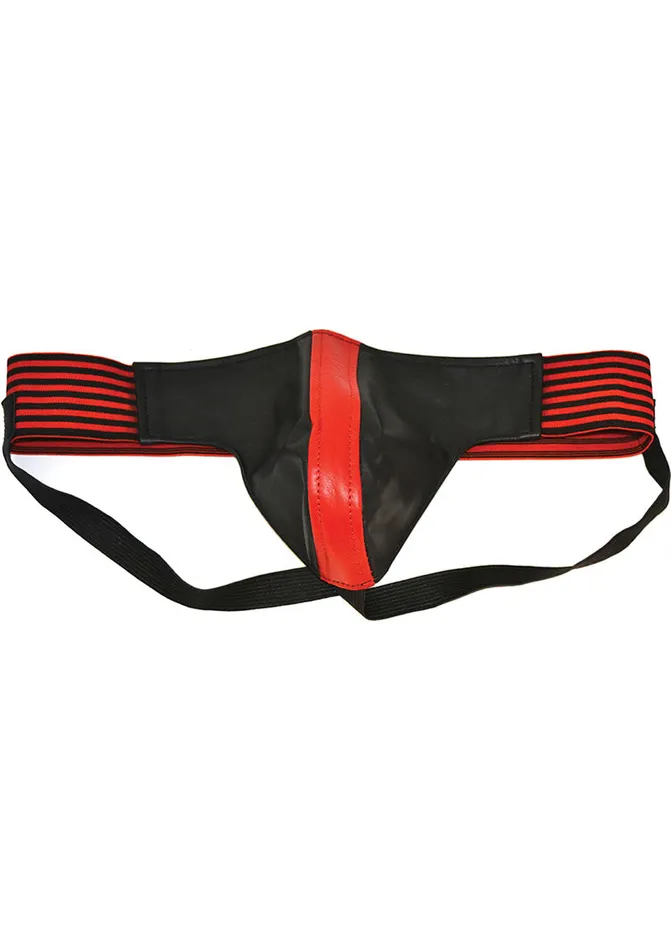 Restraints Rouge Leather Jock Strap Rouge