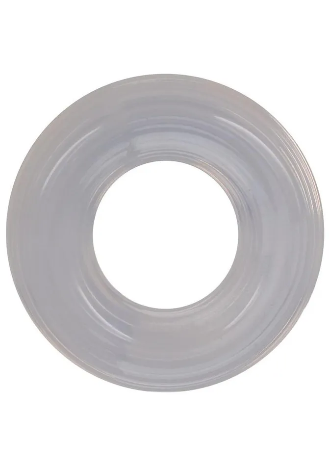 Rock Solid Male Sex Toys Rock Solid Ribbed Donut Silicone Cock Ring