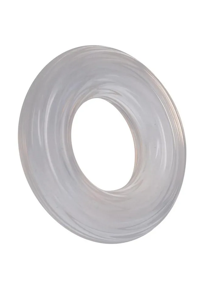 Rock Solid Male Sex Toys Rock Solid Ribbed Donut Silicone Cock Ring