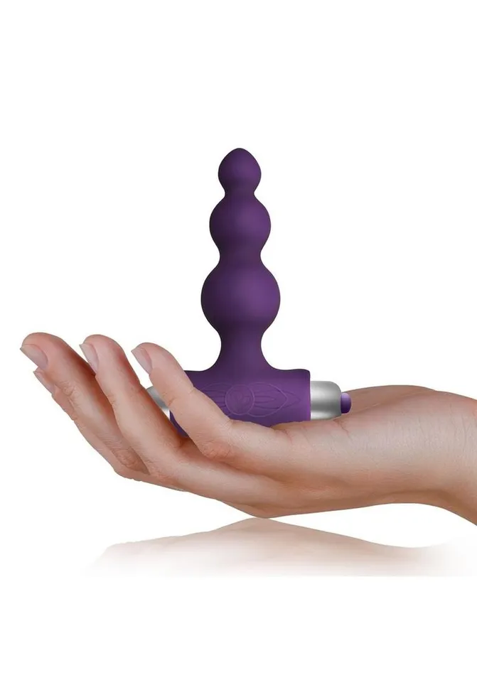Rocks Off Petite Sensations Bubbles Silicone Vibrating Butt Plug Anal Rocks Off Petite Sensations Bubbles Silicone Vibrating Butt Plug Anal