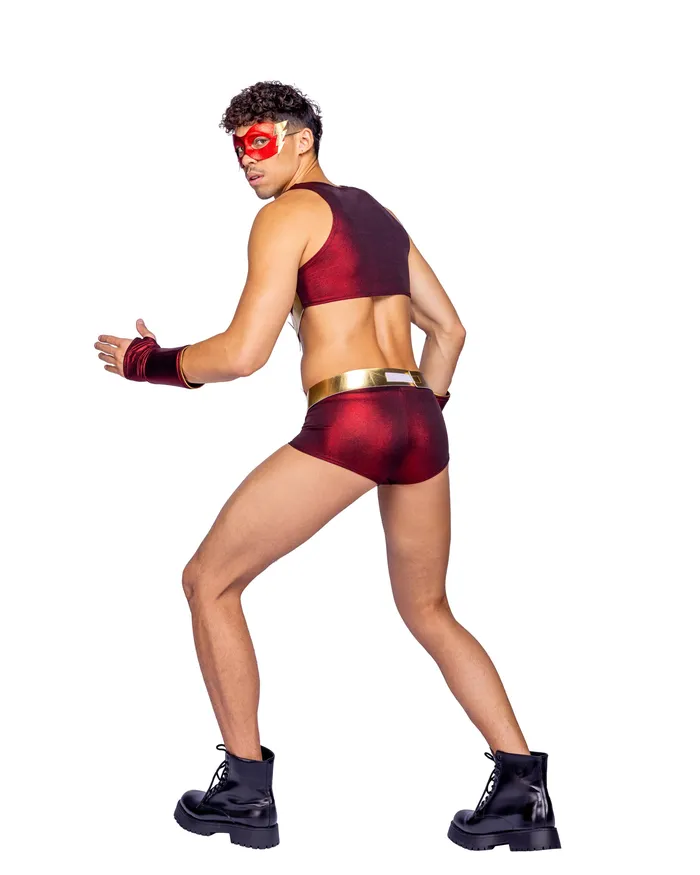 Roma Costume Inc Vibrators 6366 4pc Thunderbolt Hero
