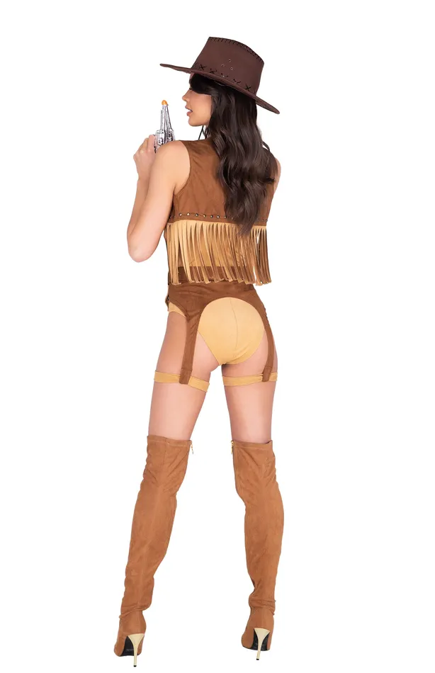 Roma Costume Vibrators 5013 4pc Wild West Babe Costume