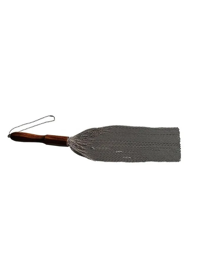 Rouge Anal Beaded Metal Flogger