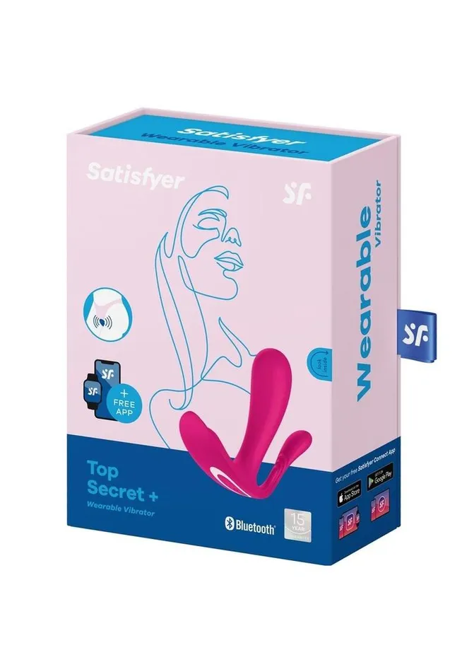 Satisfyer Top Secret Connect App Rechargeable Silicone Wearable Vibrator Satisfyer Vibrators